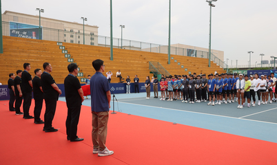 “战火”重燃河南!2023中国网球巡回赛暨河南网球公开赛今天上午于郑州挥拍开赛